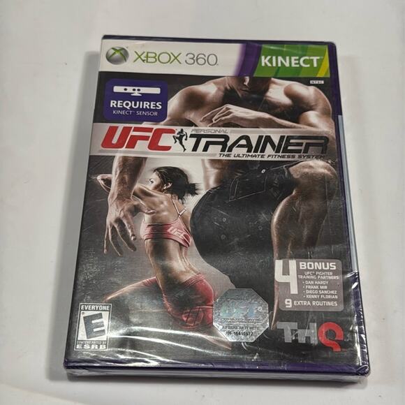 Microsoft Other - XBOX 360 Kinect UFC Trainer SEALED Video Game Microsoft